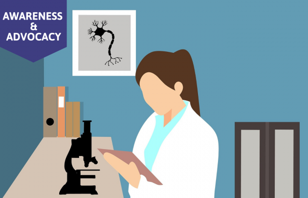 Woman in lab