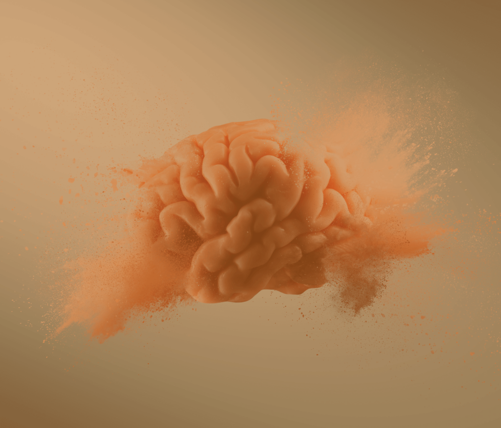 brain exploding